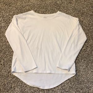 White long sleeve tee